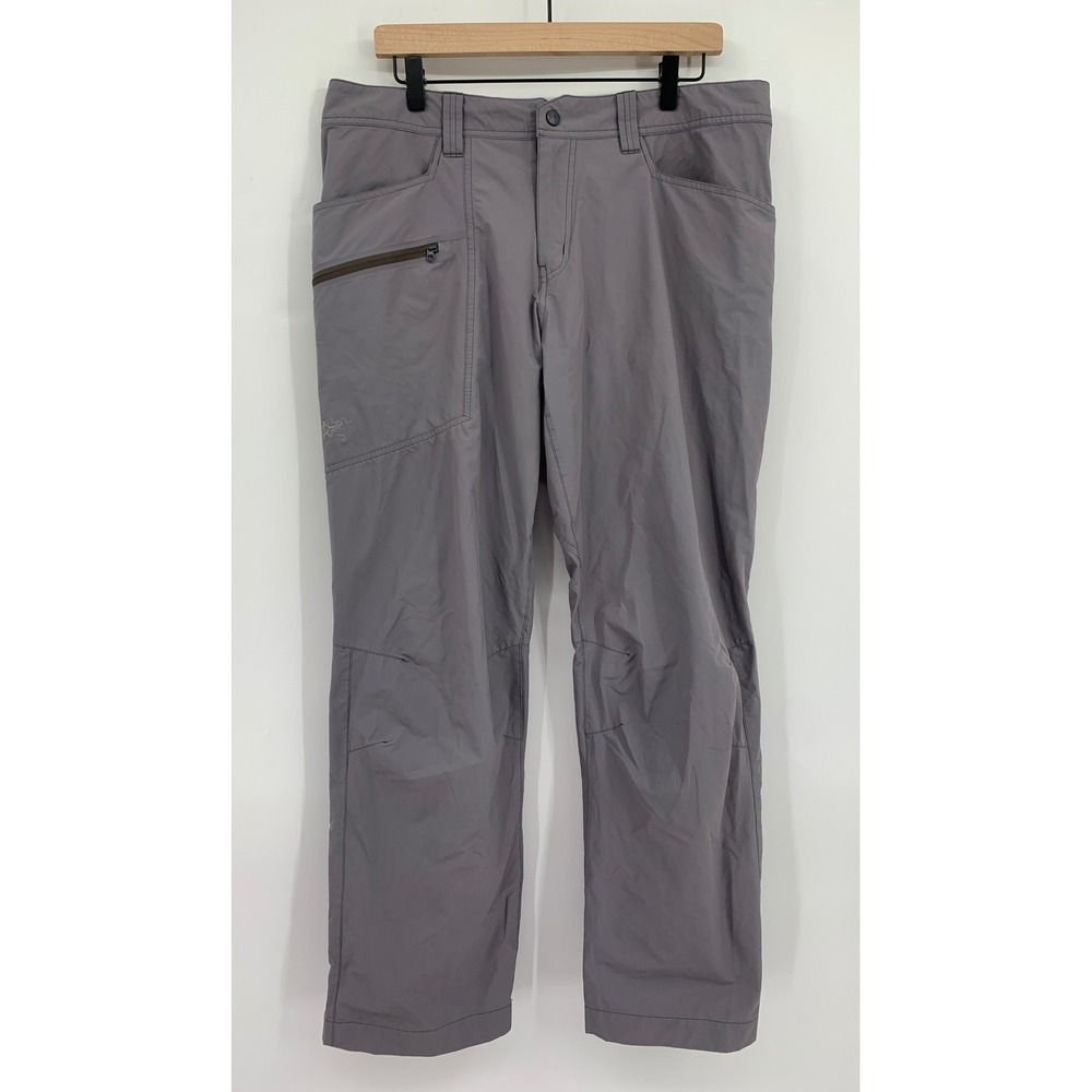 Arc'teryx Pants Mens 36x32 Gray Outdoor Hiking Technical Nylon Cargo Lightweight